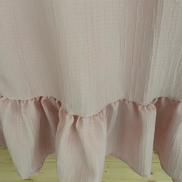 NWOT A-LINE Crew Neck Lightweight Swing Soft Pale Pinkish Women’s Small Dress - Picture 5 of 13